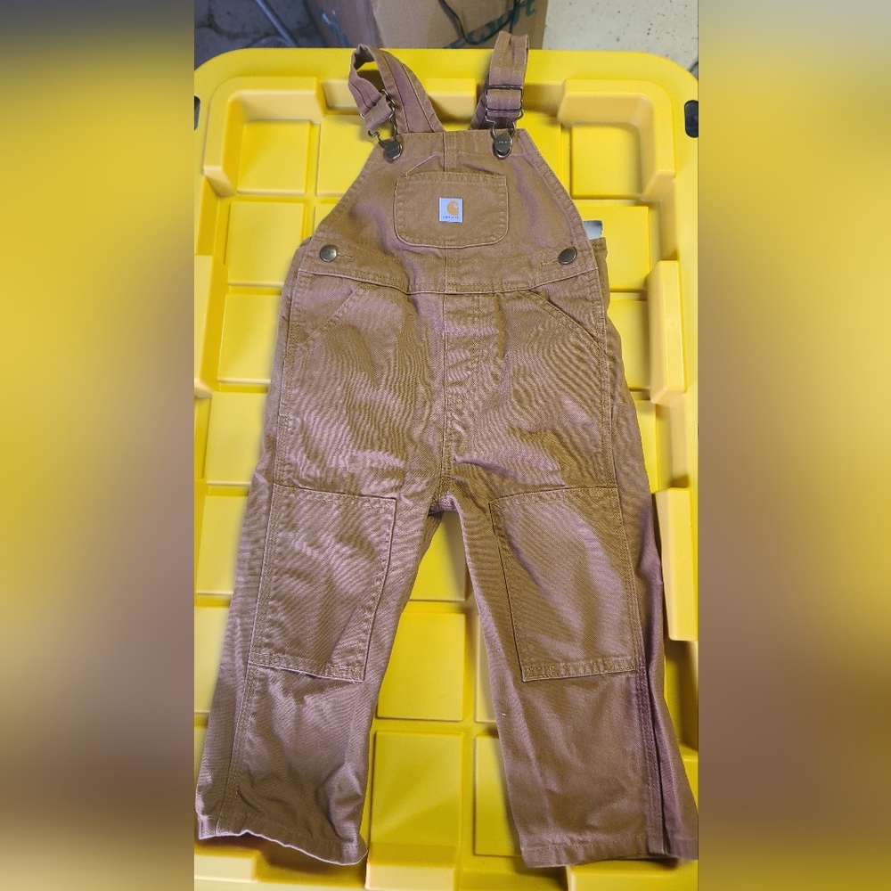 2T carhartt overalls